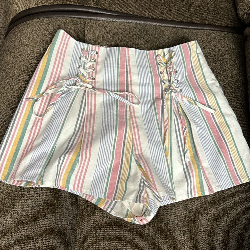 Forever 21 linen shorts